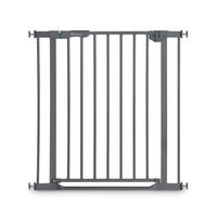 ZAŠTITNA OGRADICA ZA VRATA  Clear Step Autoclose 2  - tamno siva, Basics, metal/plastika (75 - 80/77cm) - Hauck