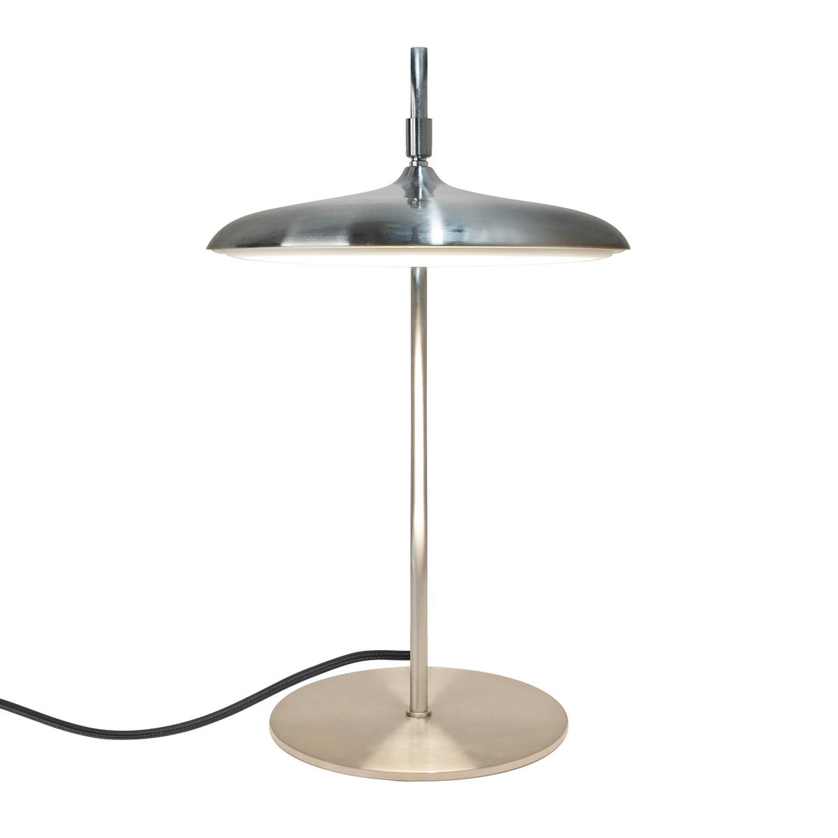 LED-TISCHLEUCHTE 30,5/41 cm   - Edelstahlfarben, Design, Metall (30,5/41cm) - Nordlux
