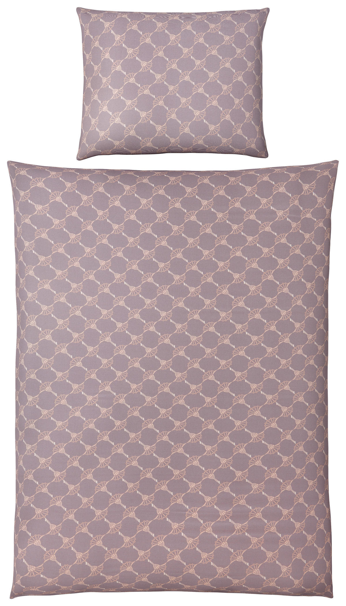 WENDEBETTWÄSCHE Makosatin 140/200 cm  - Altrosa, Design, Naturmaterialien/Textil (140/200cm) - Joop!