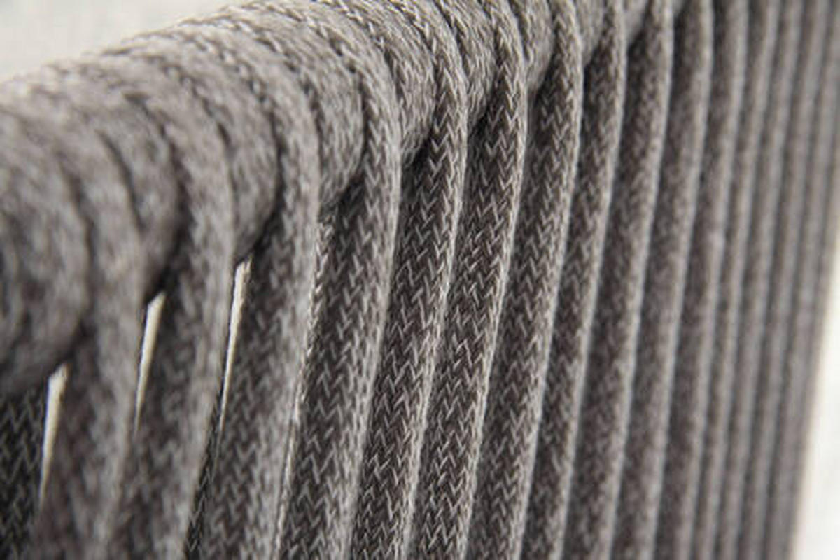 STAPELSESSEL Aluminium Graphitfarben, Grau  - Graphitfarben/Grau, MODERN, Textil/Metall (61/82/63cm) - Ambia Garden