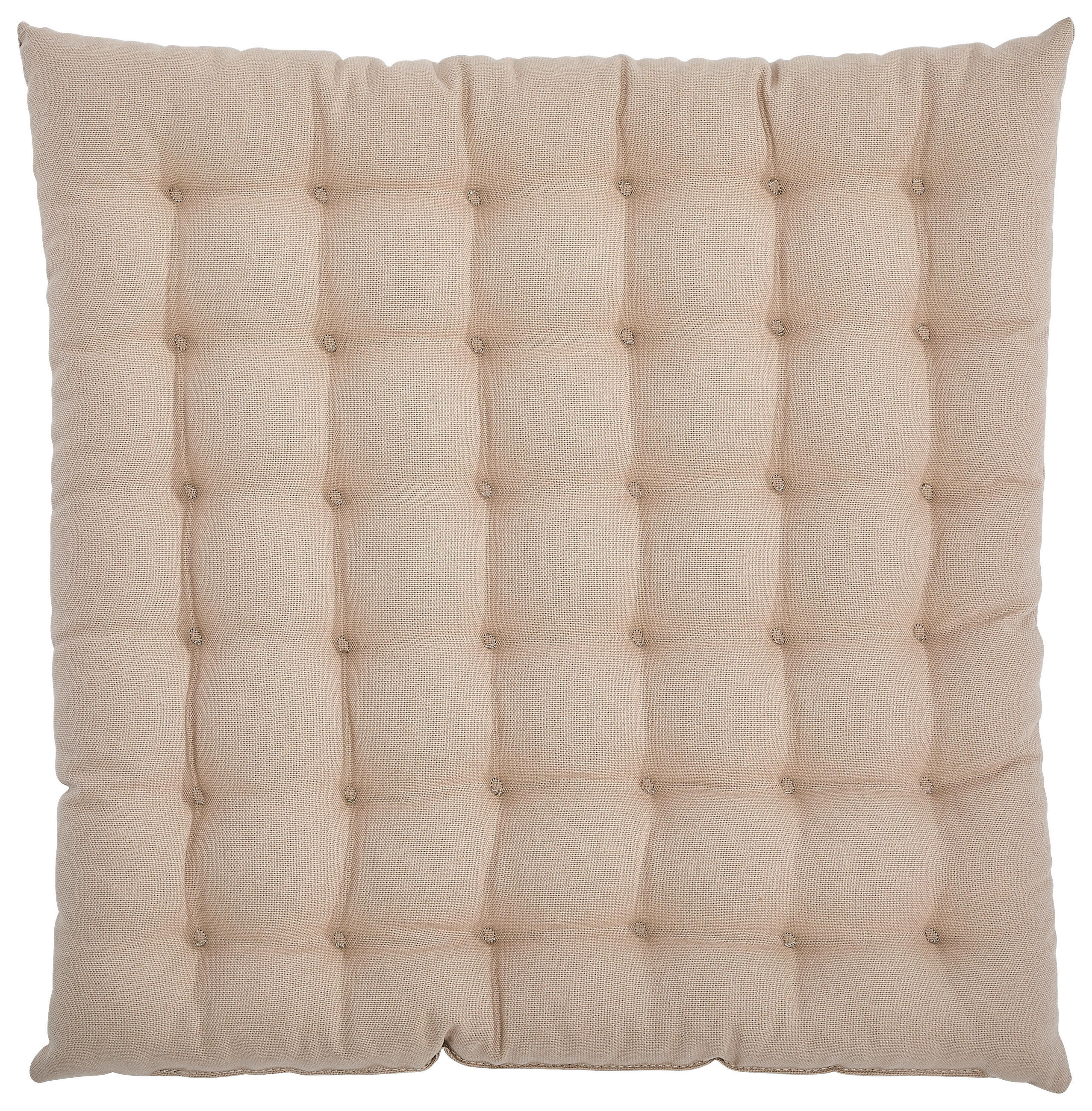 PODUŠKA NA SEDENIE,  - cappuccino, Basics, textil (38/38/4cm) - Bio:Vio