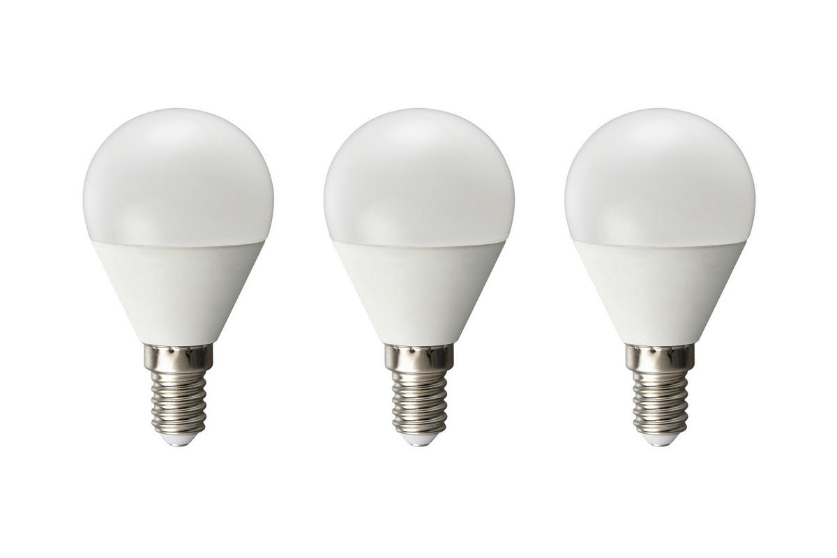 LED-LJUSKÄLLA   E14 5,5 W  - vit, Basics, metall/plast (4,5/7,9cm) - Boxxx