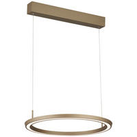 LED-HÄNGELEUCHTE Smart 48/150 cm   - Sandfarben, Design, Metall (48/150cm) - BOPP