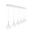 LED-HÄNGELEUCHTE - Weiß, KONVENTIONELL, Metall (134cm)