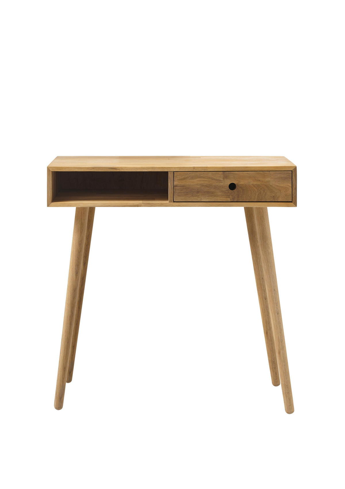 KONSOLENTISCH in Holz   80/80/35 cm  - Naturfarben, Natur, Holz (80/80/35cm) - MID.YOU