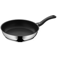 BRATPFANNE 28 cm  - Edelstahlfarben, Basics, Metall (28cm) - WMF