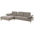 WOHNLANDSCHAFT in Textil Grau - Beige/Bronzefarben, Design, Textil/Metall (178/298cm) - Valnatura WOHNLANDSCHAFT in Textil Grau - Beige/Bronzefarben, Design, Textil/Metall (178/298cm) - Valnatura