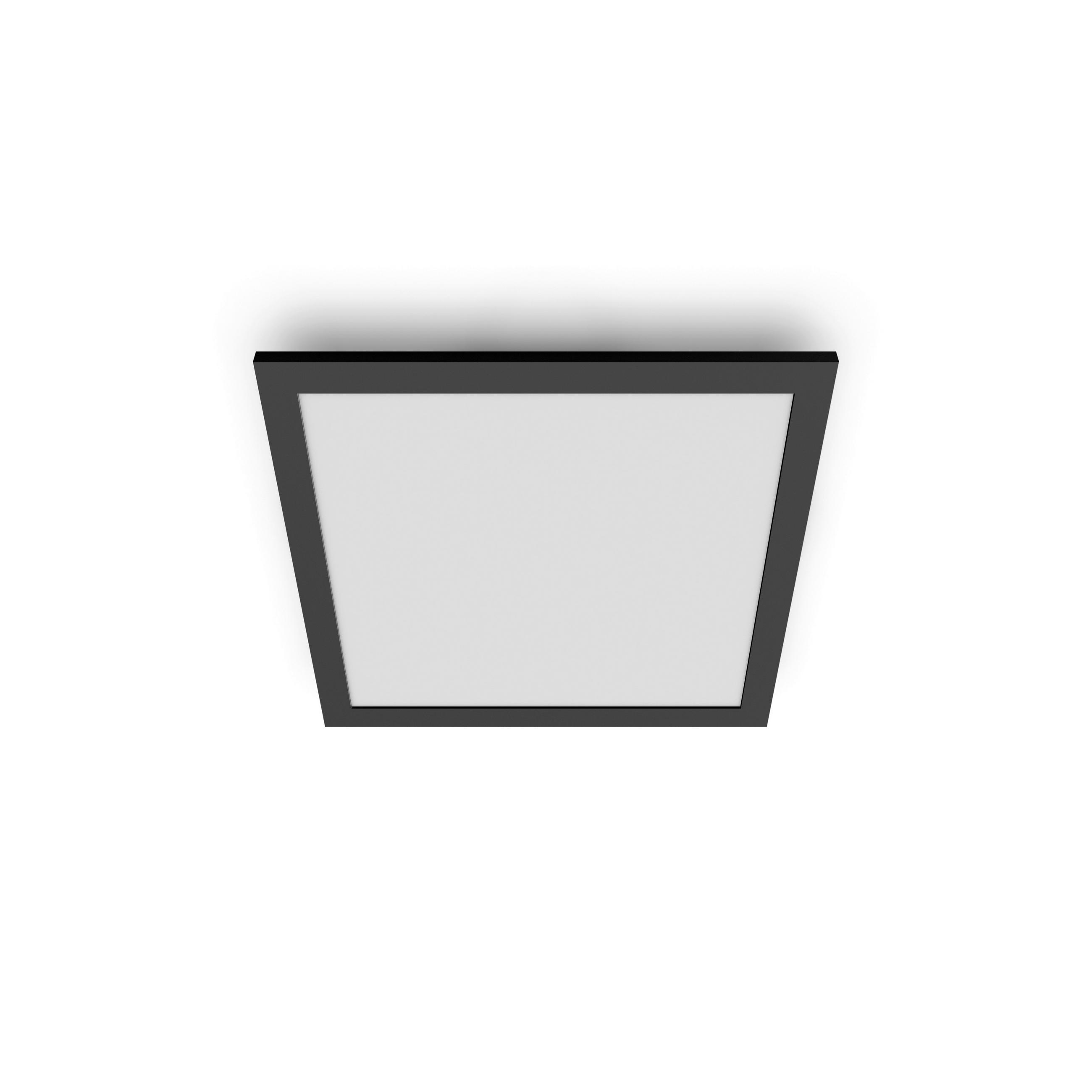 LED-DECKENLEUCHTE 30/4,2/30 cm   - Schwarz, KONVENTIONELL, Kunststoff (30/4,2/30cm) - Philips