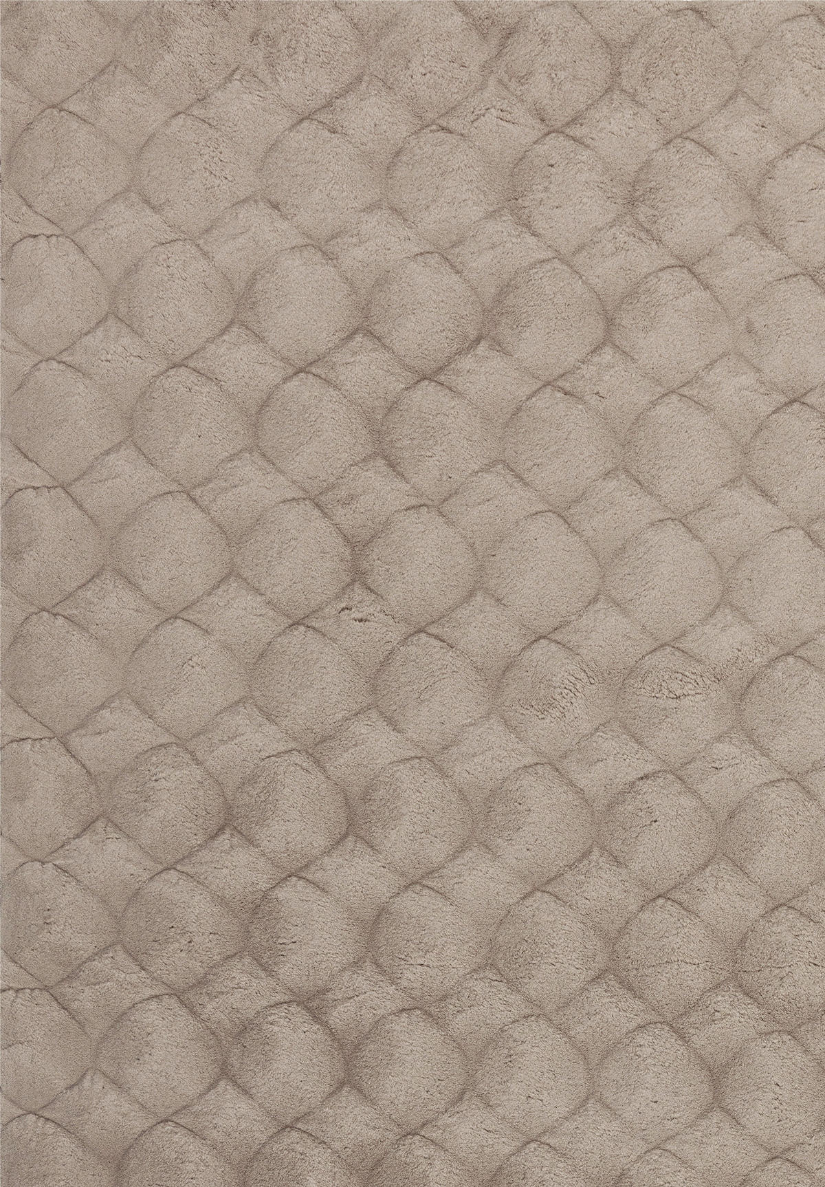 HOCHFLORTEPPICH 200/290 cm My Diamond Taupe  - Taupe, Design, Textil (200/290cm) - Obsession