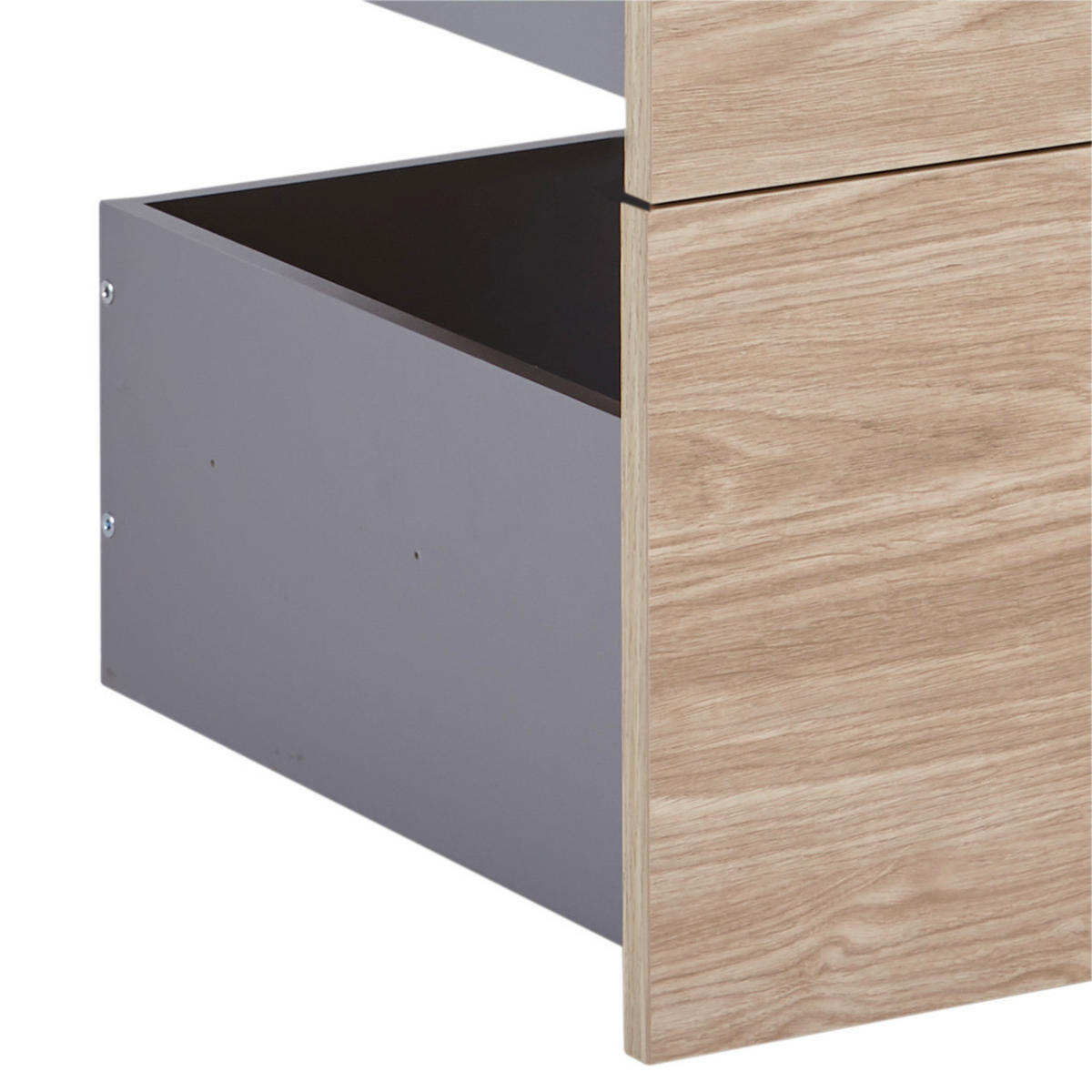 SCHUBLADENSET 45,3/83/46,8 cm   - Eichefarben, Konventionell, Holzwerkstoff (45,3/83/46,8cm) - Hom`in