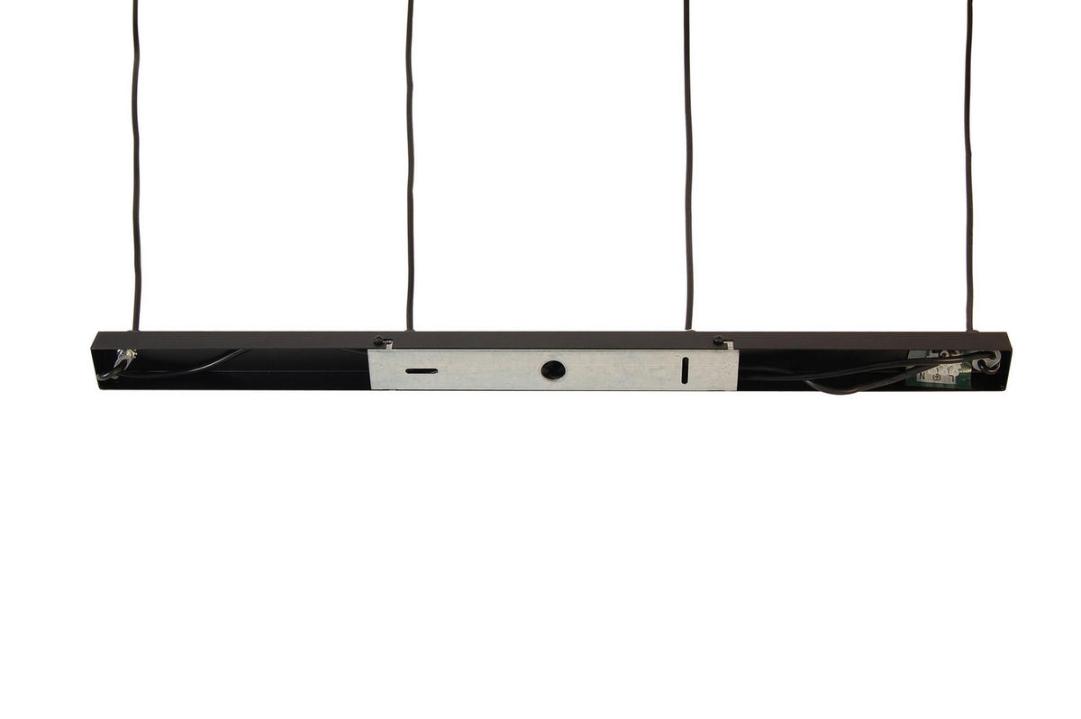 HÄNGELEUCHTE 90/11/112 cm  - Graubraun, Trend, Glas/Metall (90/11/112cm) - Novel