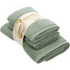 FROTTIERSET Jubiläums Set DE Grün 3-teilig  - Grün, Basics, Textil - Vossen