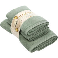 FROTTIERSET Jubiläums Set DE Grün 3-teilig  - Grün, Basics, Textil - Vossen