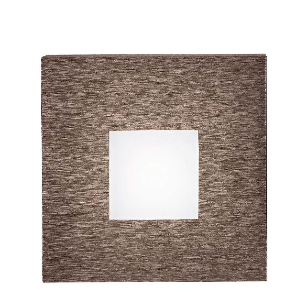 LED-WANDLEUCHTE Aera  - Bronzefarben, Design, Metall (10/10/10cm) - Grossmann