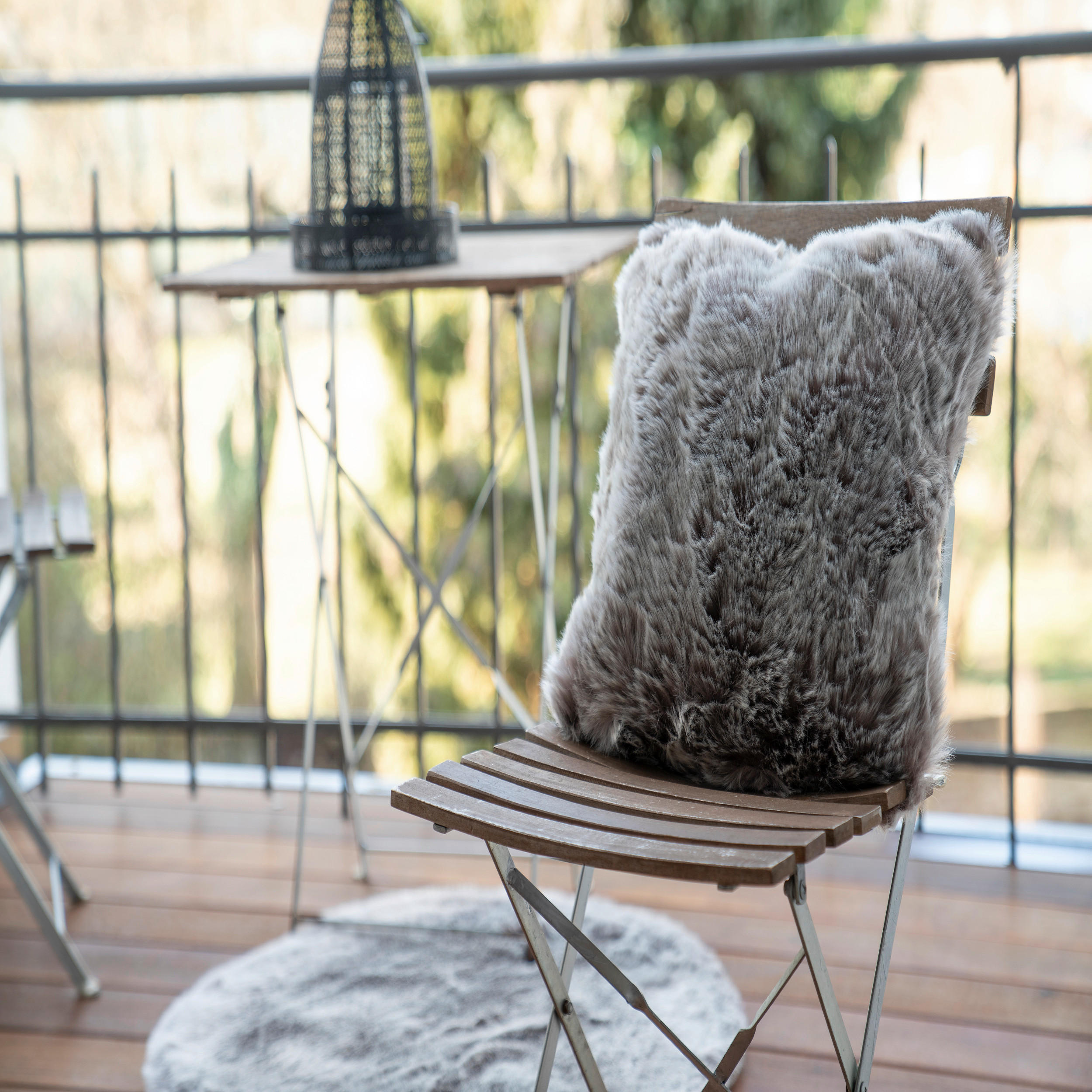 ZIERKISSEN  40/40 cm   - Anthrazit, Design, Textil (40/40cm) - Obsession