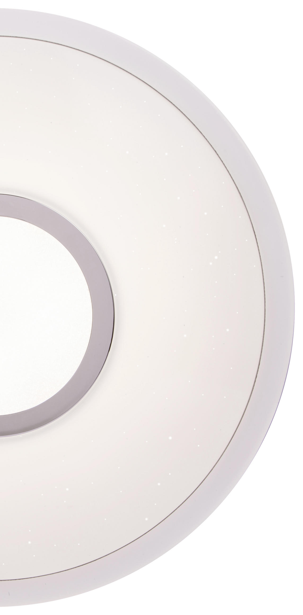 LED-DECKENLEUCHTE Connor  Smart 40/6,5 cm   - Basics, Kunststoff/Metall (40/6,5cm) - Globo