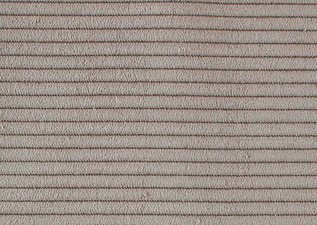 ECKSOFA Sandfarben, Beige Cord  - Sandfarben/Eichefarben, Design, Holz/Textil (292/203cm) - Pure Home Lifestyle