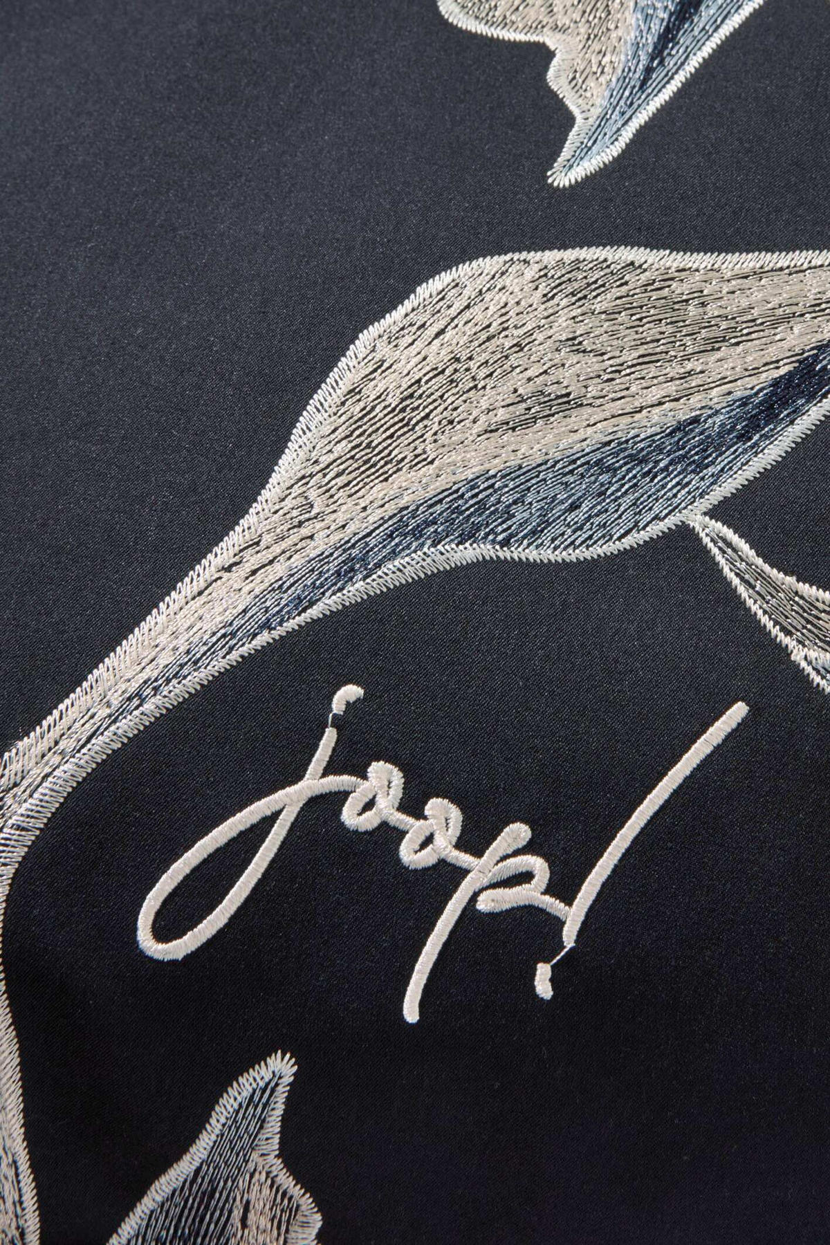 KISSENHÜLLE JOOP! Flora marine 50/50 cm  - Dunkelblau, Basics, Textil (50/50cm) - Joop!