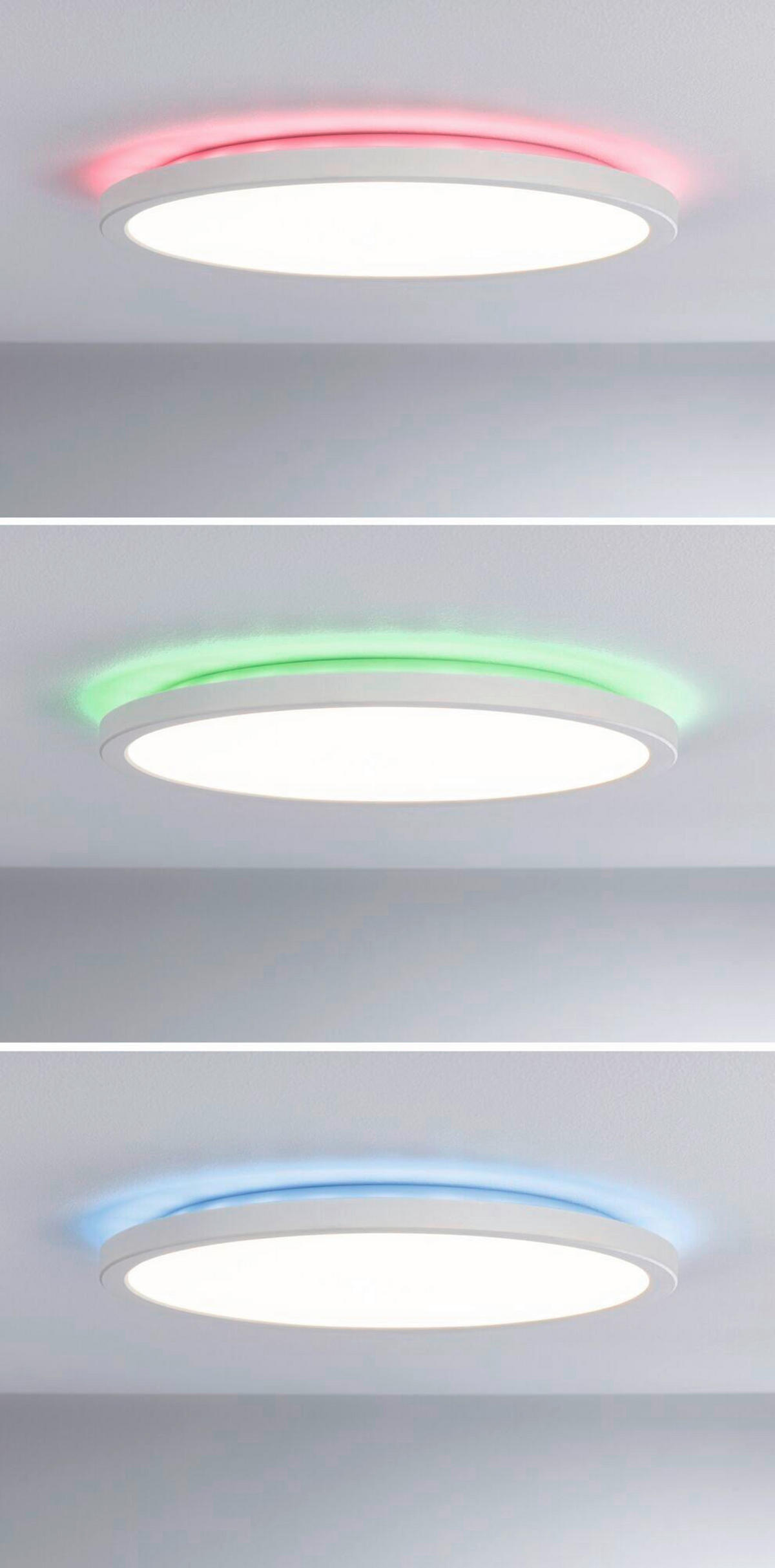 LED-DECKENLEUCHTE Atria Shine 29,0/2,5 cm   - Weiß, Basics, Kunststoff (29,0/2,5cm) - Paulmann