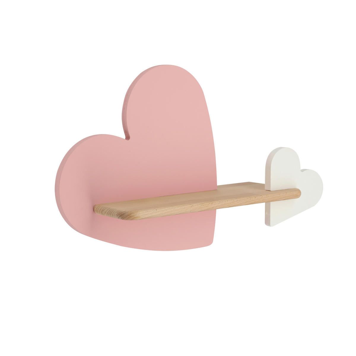 KINDERWANDLEUCHTE 43/12/26 cm   - Pink/Weiß, Basics, Holz/Holzwerkstoff (43/12/26cm)