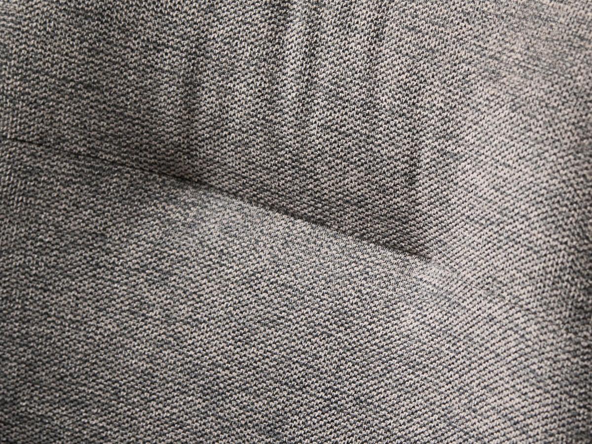 STOL MED ARMSTÖD  - svart/grå, Modern, metall/textil (57,5/88/62cm) - Livetastic