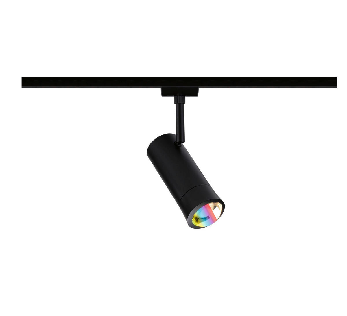 SCHIENENSYSTEM-STRAHLER URail Tarie 15,9/16,05 cm  - Schwarz, Basics, Kunststoff (15,9/16,05cm) - Paulmann