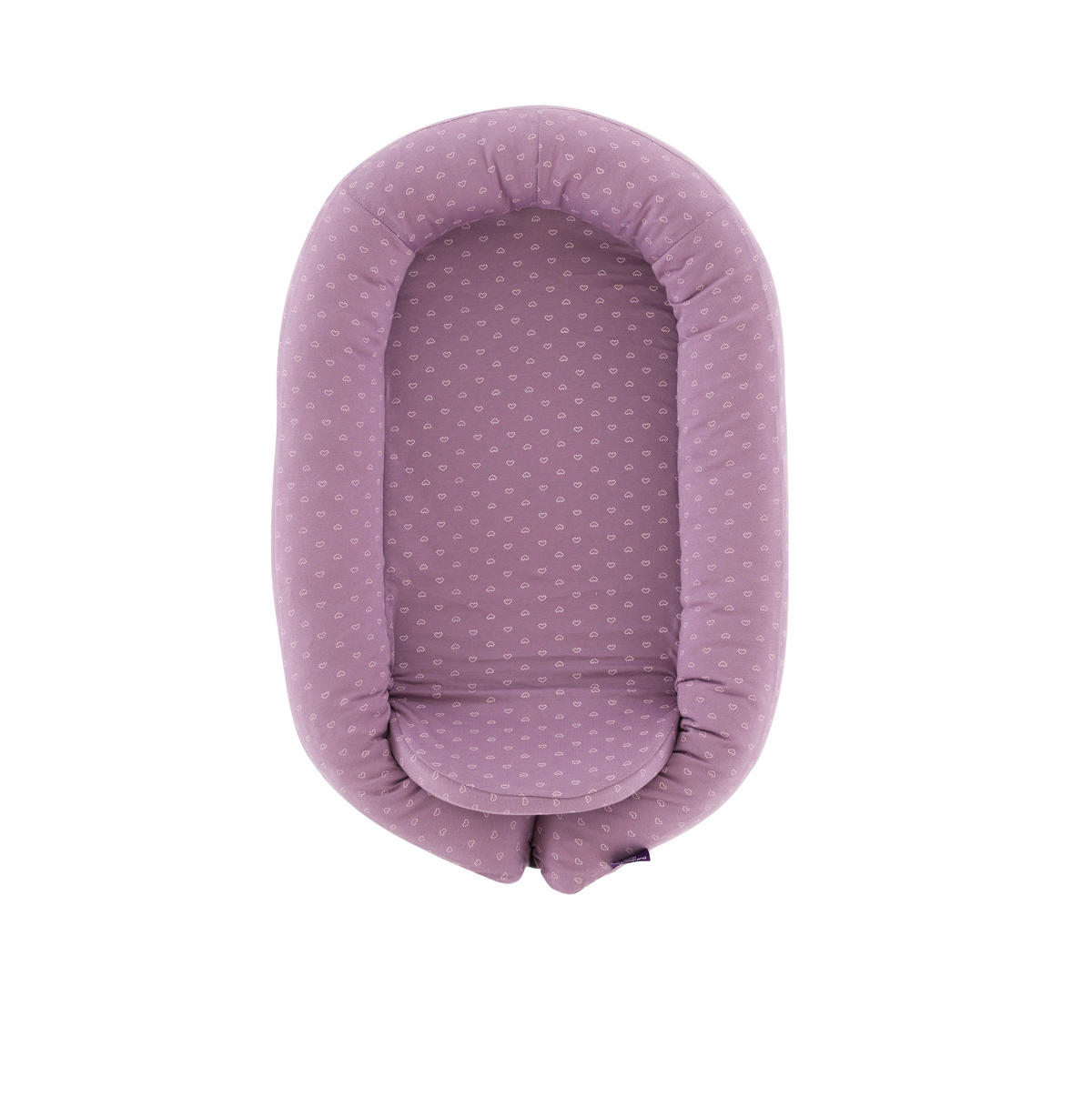 KUSCHELNEST Home Comfort  76/52/8 cm   - Violett/Altrosa, Basics, Textil (76/52/8cm) - Träumeland