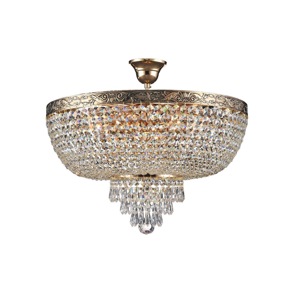 TAKKRONA Royal Classic 50/38 cm  - guldfärgad, Trend, metall (50/38cm) - MAYTONI