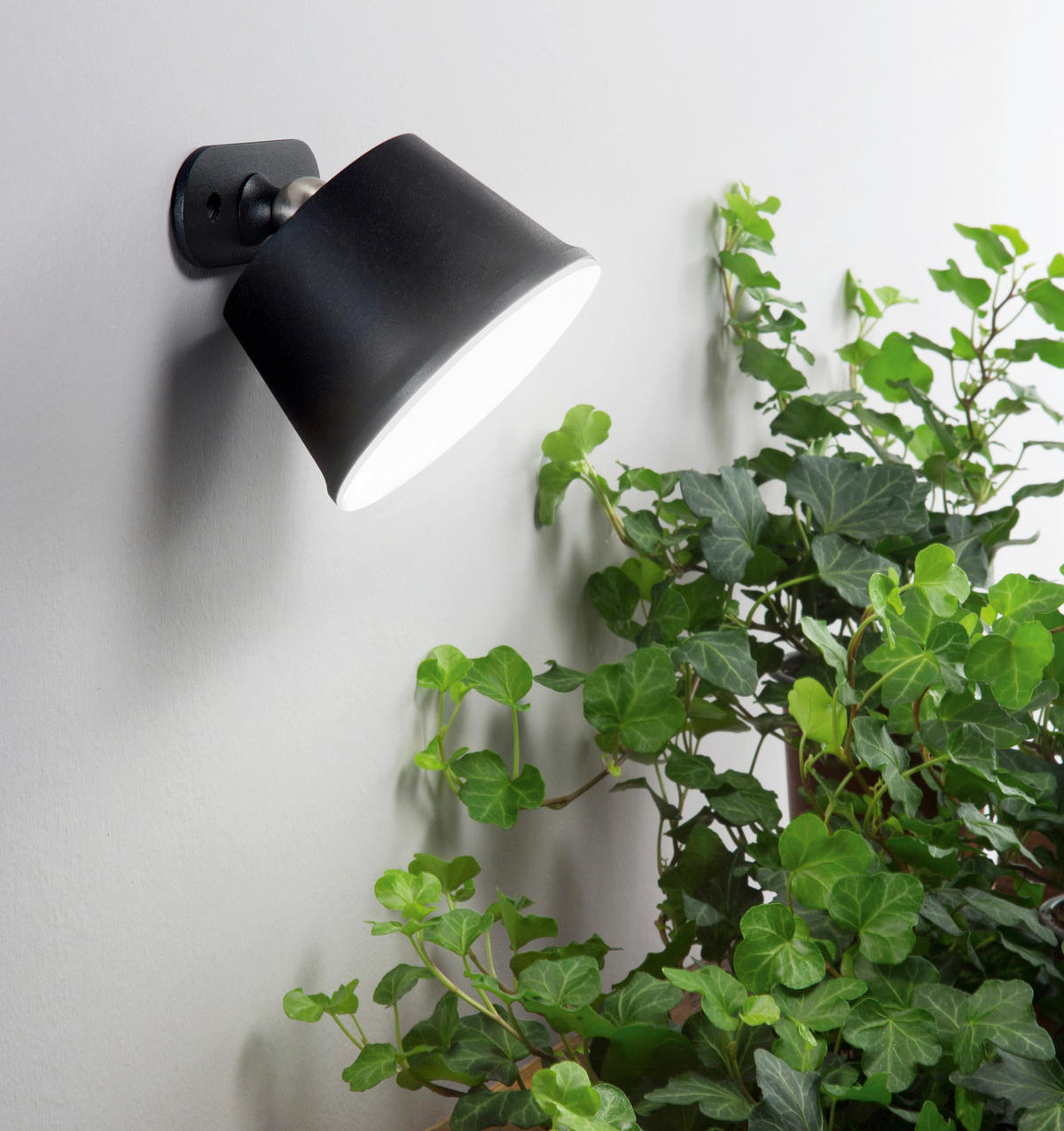 LED-TISCHLEUCHTE Armanda 10/34 cm   - Schwarz, Basics, Metall (10/34cm) - Fabas Luce