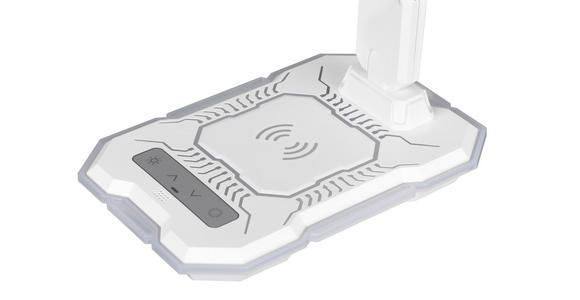 LED-SCHREIBTISCHLEUCHTE 31,6/18,1/12,1 cm   - Weiß, LIFESTYLE, Kunststoff (31,6/18,1/12,1cm) - Novel