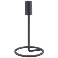 STOJAN NA SVIEČKU  kov - čierna, Basics, kov (11/20cm)