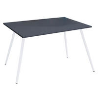 SCHREIBTISCH 80/50/70 cm  in Anthrazit, Weiss  - Weiss/Anthrazit, Modern, Holzwerkstoff/Metall (80/50/70cm) - MID.YOU