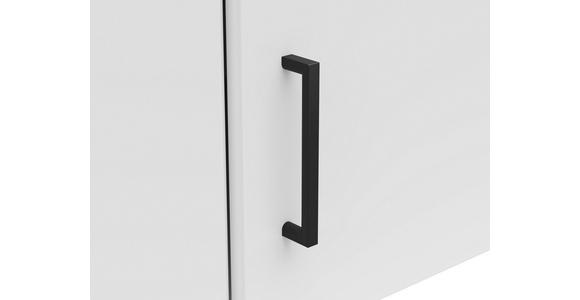 AUFSATZSCHRANK 71,5/35/71,5 cm - Schwarz/Weiß, MODERN, Holzwerkstoff/Kunststoff (71,5/35/71,5cm) - Carryhome