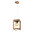 HÄNGELEUCHTE - Braun, LIFESTYLE, Holz (18/100/18cm) HÄNGELEUCHTE - Braun, LIFESTYLE, Holz (18/100/18cm)