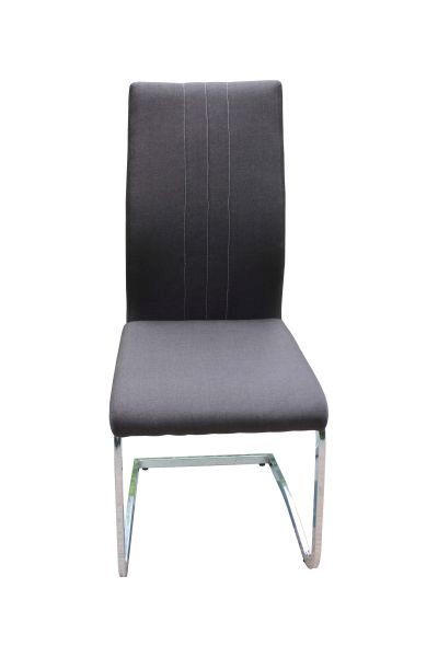 STOLIČKA, 43/100/59 cm - sivohnedá/biela, Design, kov/textil (43/100/59cm) - Xora