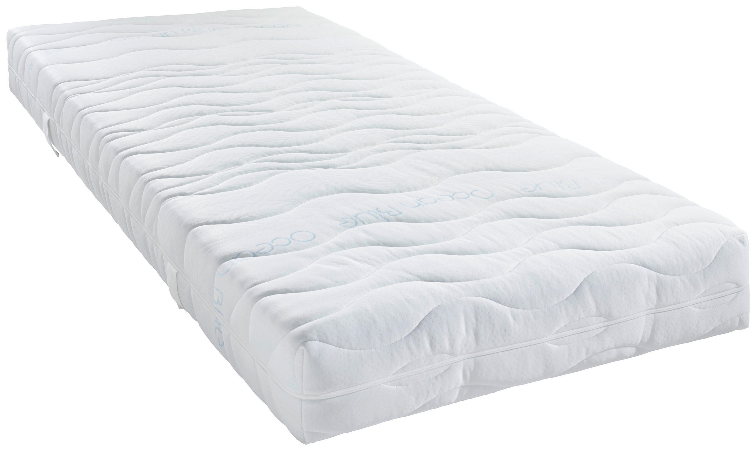 KALTSCHAUMMATRATZE 140/200 cm Höhe ca. 20 cm 7 -Zonen - Weiß, Basics, Textil (140/200cm) - Sleeptex