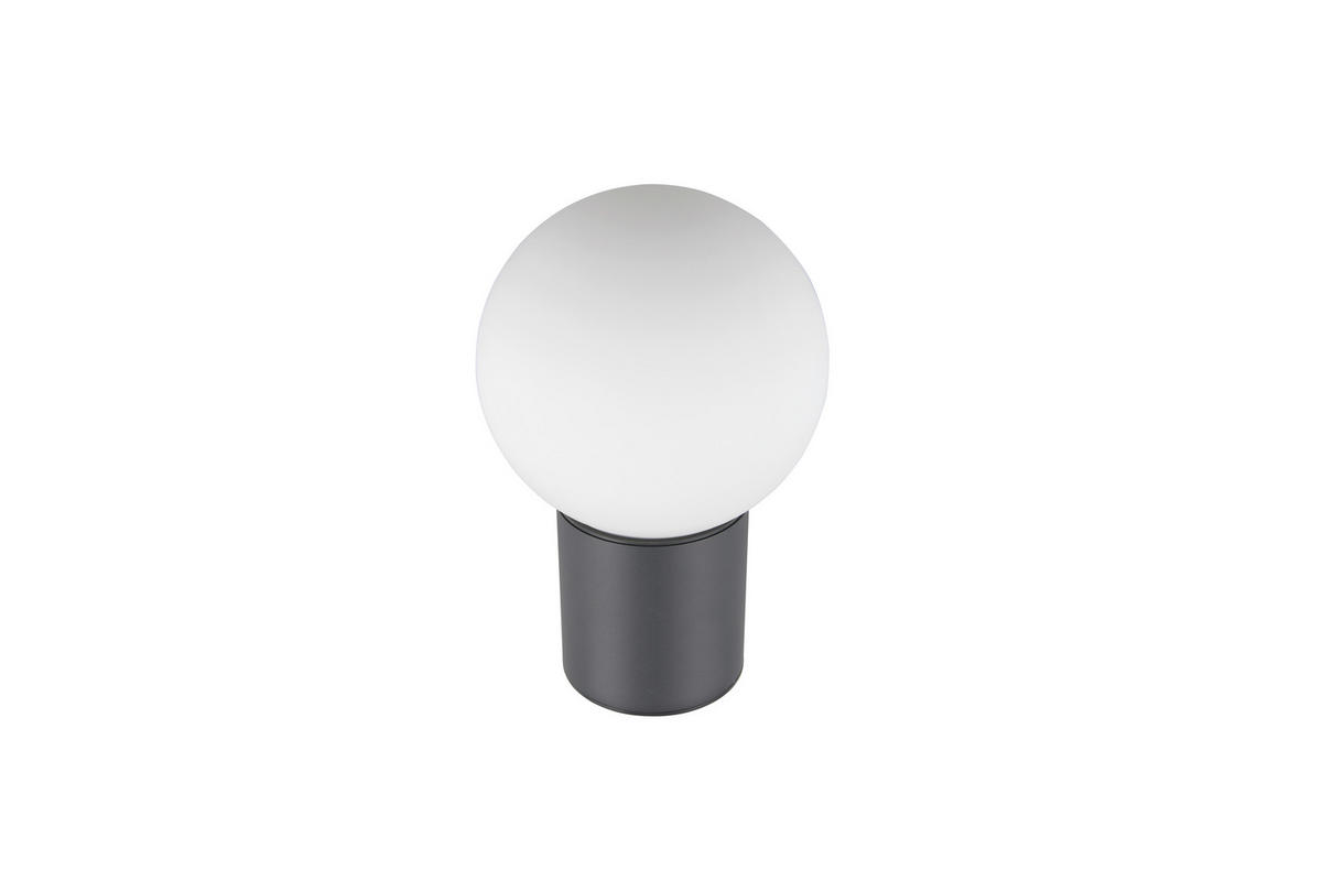AUSSENWANDLEUCHTE - Weiss/Anthrazit, Design, Glas/Metall (18/28cm) - Trio Leuchten