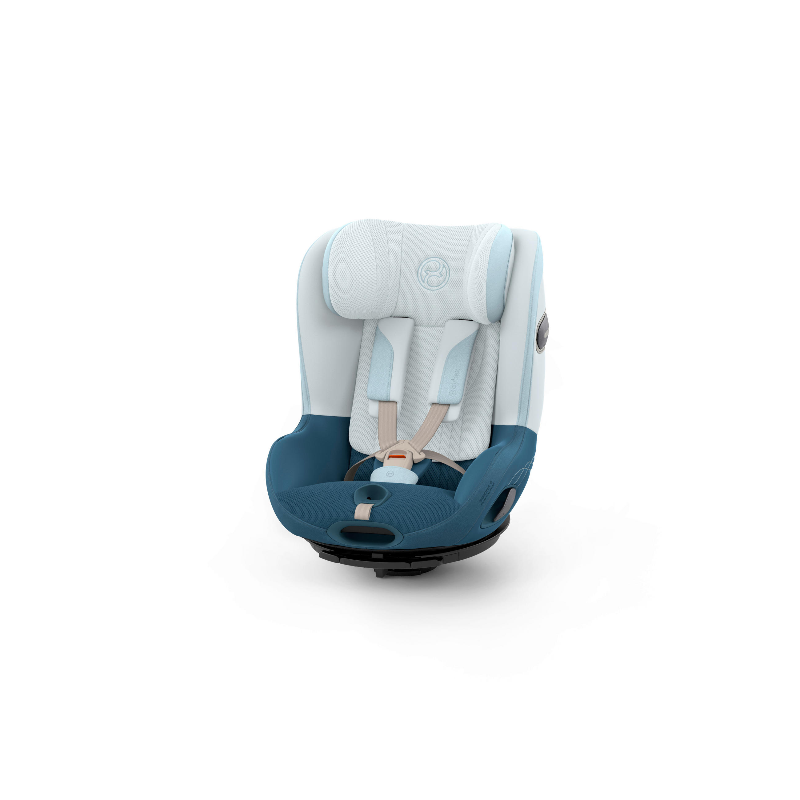 REBOARDER-KINDERSITZ Sirona S Style Opal Blue  - Blau, Basics, Kunststoff/Textil (53/45,5/49,5cm) - cybex PLATINUM