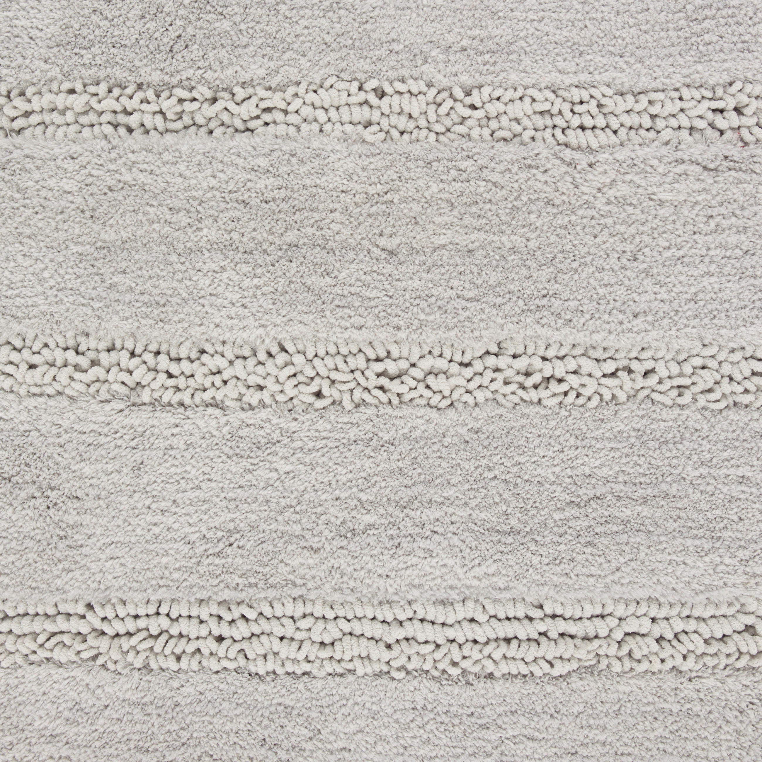 BADTEPPICH Grau 60/60 cm  - Grau, Basics, Kunststoff/Textil (60/60cm) - Kleine Wolke