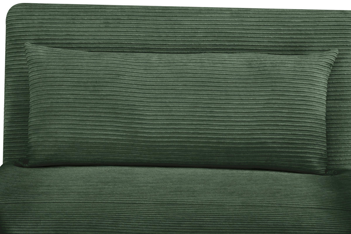 SCHLAFSESSEL Cord Grün    - Hellbraun/Grün, MODERN, Holz/Textil (107/82/91cm) - Livetastic