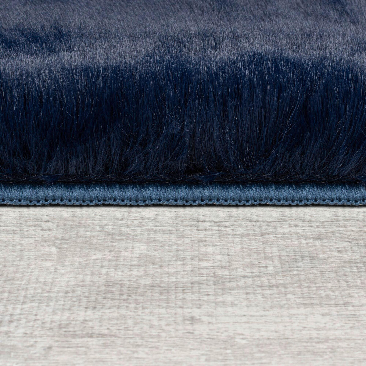 WEBTEPPICH 200/290 cm IVY LUXURY FUR Dunkelblau  - Dunkelblau, KONVENTIONELL, Textil (200/290cm)