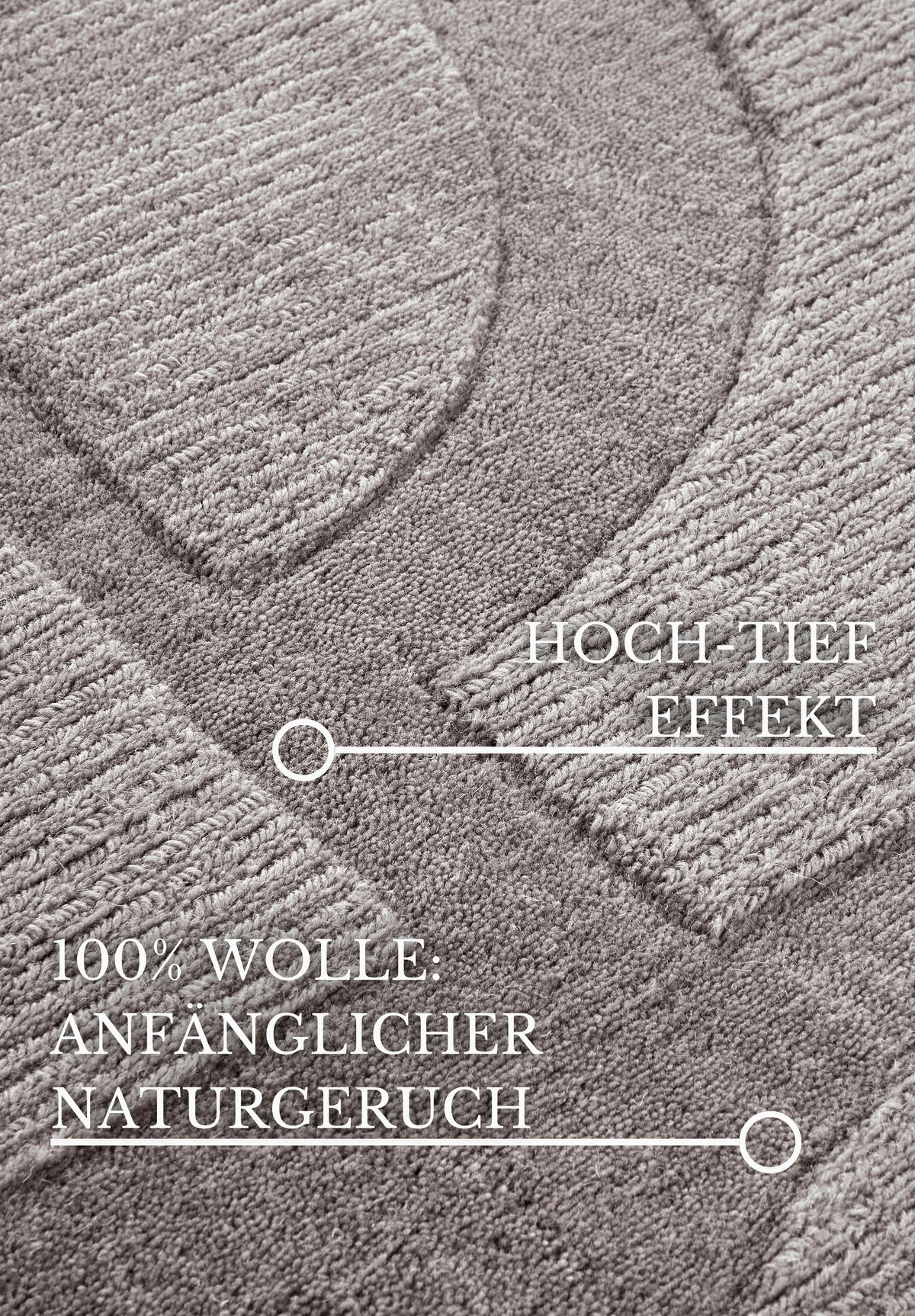 HANDWEBTEPPICH 80/150 cm Kollektion 1906 Grau  - Grau, Basics, Textil (80/150cm) - Villeroy & Boch