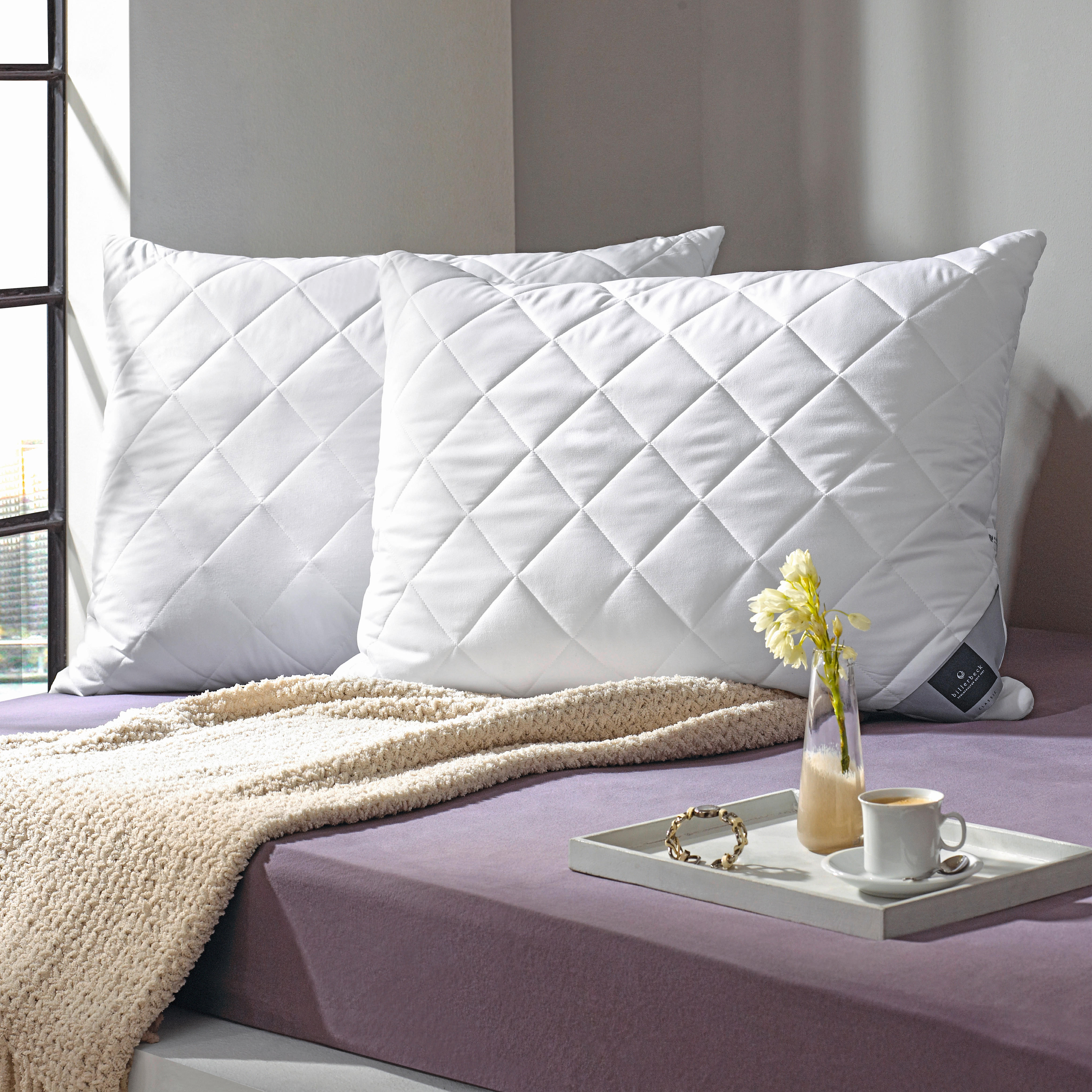 POLŠTÁŘ, 70/90 cm - bílá, Basics, textil (70/90cm) - Billerbeck