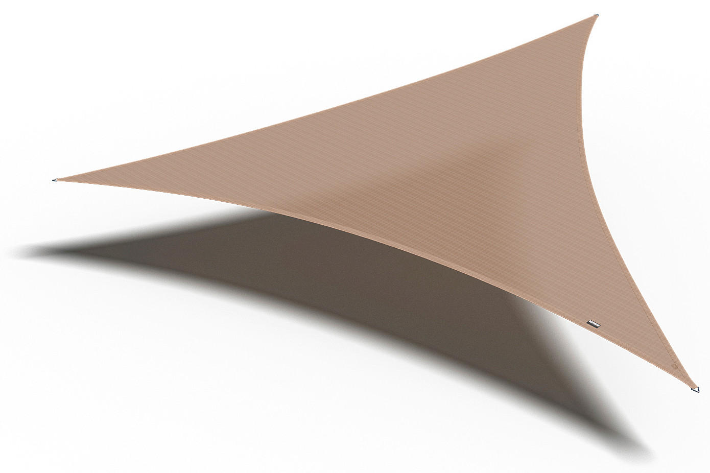 Gardenson Sonnensegel Sand 500x1x500 cm