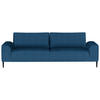 SCHLAFSOFA in Cord Royalblau  - Royalblau/Schwarz, Design, Textil/Metall (250/89/105cm) - Welnova