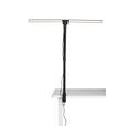 LED-KLEMMLEUCHTE 80/35/71,5 cm   - Schwarz, Basics, Kunststoff/Metall (80/35/71,5cm) - Novel