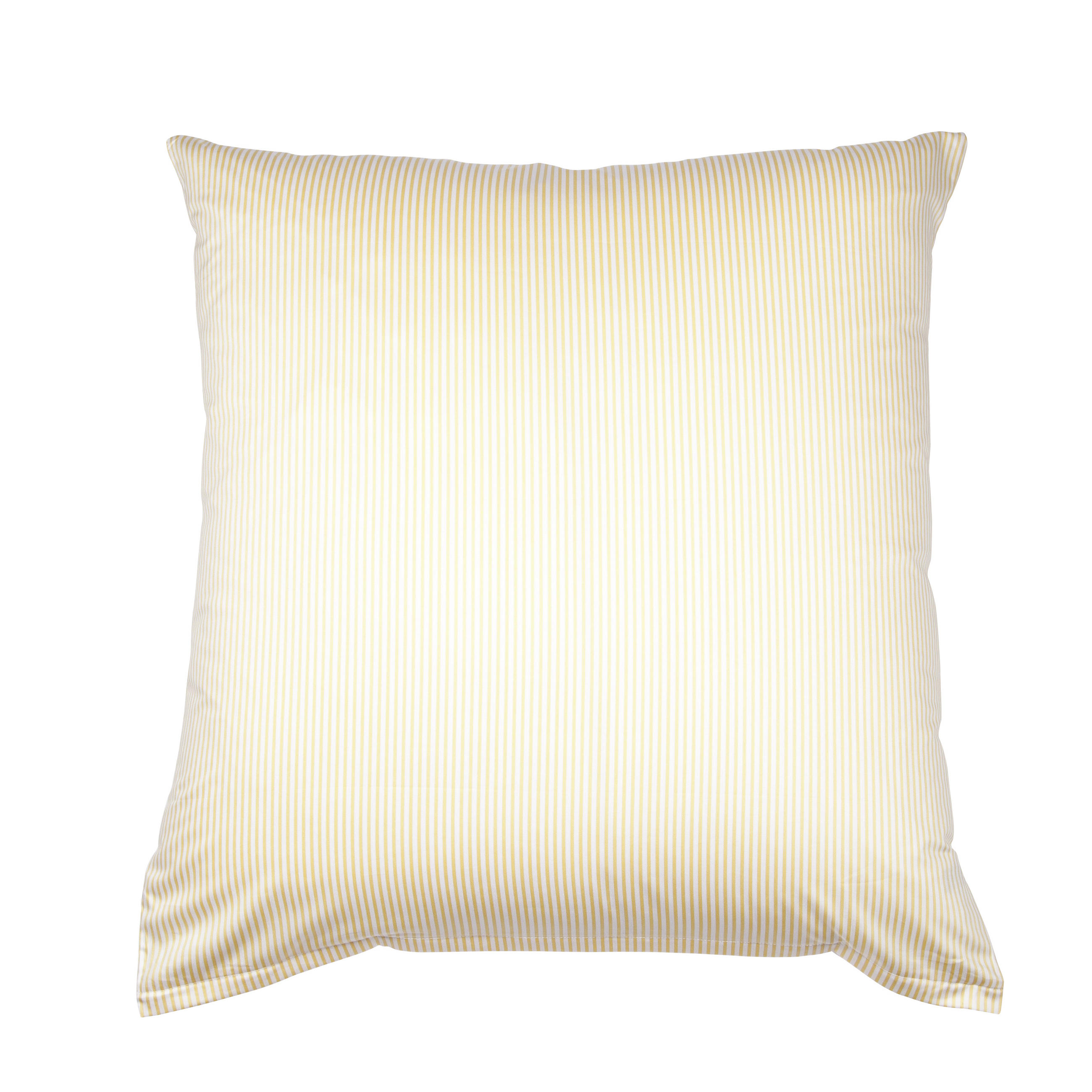 KISSENHÜLLE Giorgio 80/80 cm  - Hellgelb, KONVENTIONELL, Textil (80/80cm) - Janine