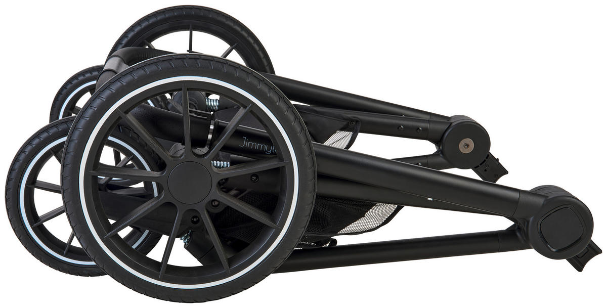 BARNVAGNSSET  - beige/svart, Trend, metall/textil (73/61/110cm) - Jimmylee