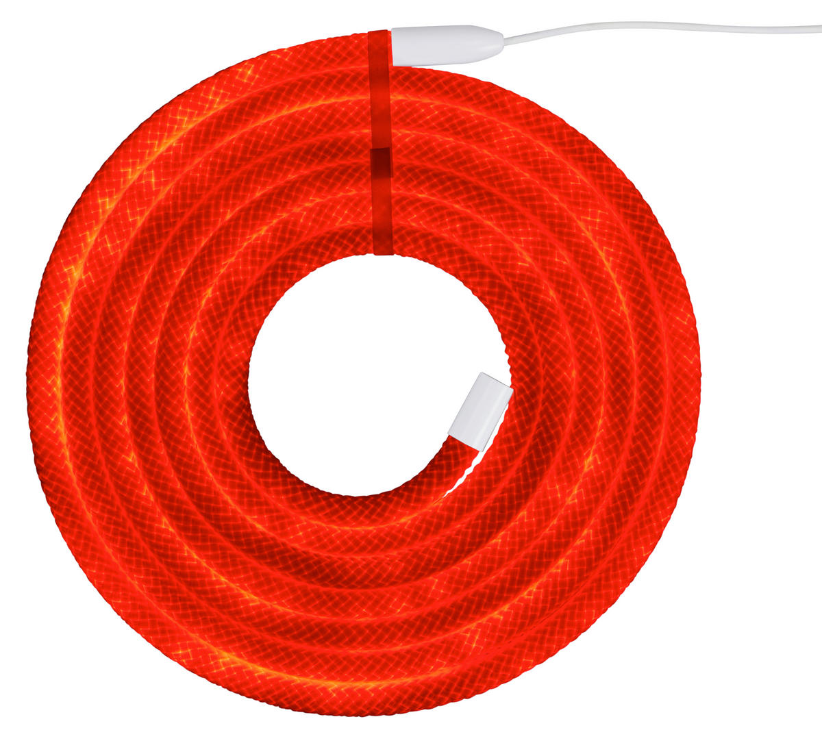 LICHTSCHLAUCH 500 cm  - Weiß, Trend, Kunststoff (500cm)