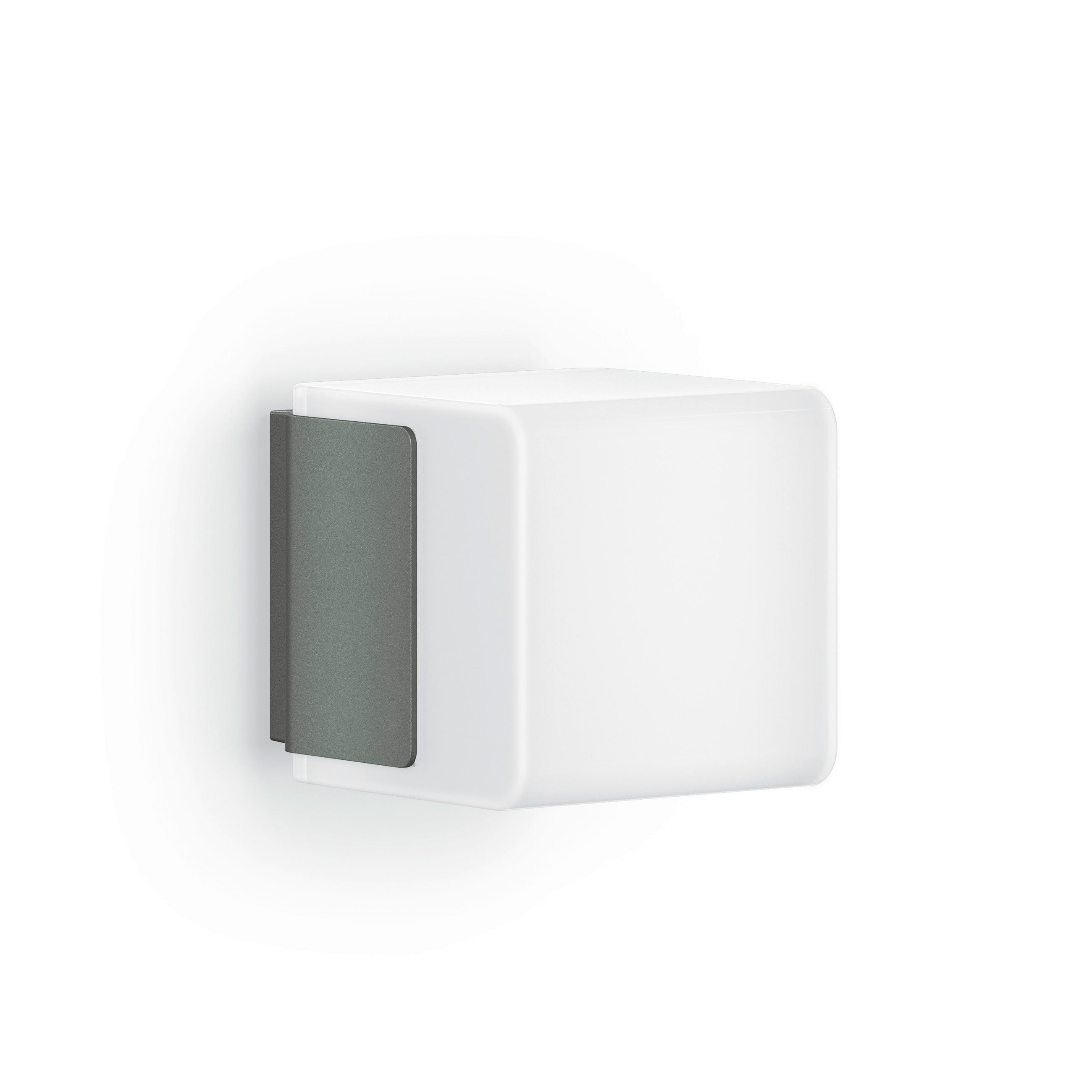 AUSSENWANDLEUCHTE Cube 11/11/13,2 cm  - Anthrazit, Trend, Kunststoff (11/11/13,2cm) - Steinel